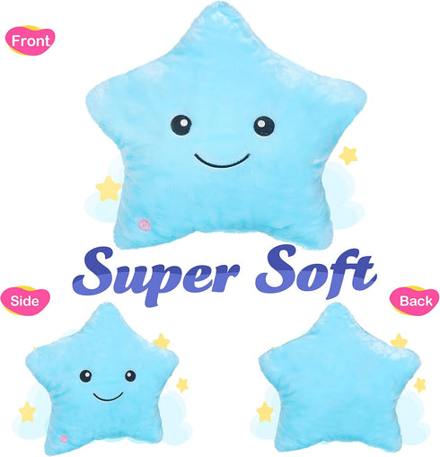 13'' WEWILL Creative Twinkle Star Glowing LED Night Light Plush Stuffed Animals Toys Birthday Christmas Holiday