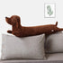 Enhopty 43” Giant Dachshund Dog Plush Pillow - Long Body Throw Sleeping Pillow for Kids, Christmas Gift (43inch,