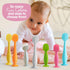 Bumco Baby Bum Brush + Mini Baby Diaper Cream Spatula with Case - BPA-Free Silicone Diaper Spatula, Mom-Invented Butt