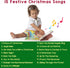 15 28-Button 1-3 LEARNING BUGS Christmas Songs Sing Along with Festive Holiday Tunes, Musical Book for Toddlers, Music
