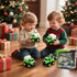 Lovinkiki 4 Pack 1-3 2-5, Set Garbage Truck Toys for Toddlers Push and Go Recycling Trucks for Boys and Girls Ages