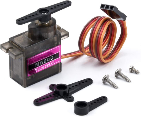 YoungRC MG90D 9g MG90S 450 Digital Micro Servo Metal Gear Motor High Torque Servo Upgraded for RC Plane Helicopter Boat