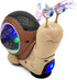 Tipmant Baby Toddler Electric Snail Toy Cute Electronic Animal Crawl, Play Music,