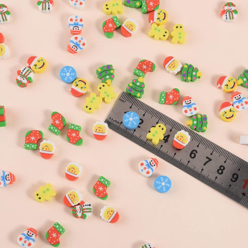 330 Pcs Mini Christmas Erasers for Kids Bulk, Cute Small Erasers for Goodie Bags and Christmas Party Favors