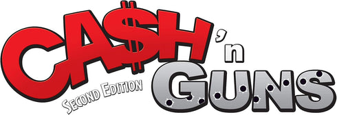 Cash 'N Guns Second Edition Party Board Game, Money Heist Strategy for Adults & Kids, 4-8 Players