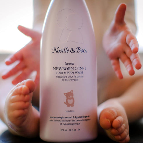 2-in-1 16 oz. Noodle & Boo Lavender Newborn and Baby Hair & Body Wash, fl.
