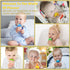 WAJIAYON Baby Fruit Feeder Pacifier (3 Pack) - Silicone Teether Feeder for Infants, Baby Feeding Essentials