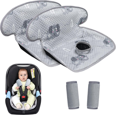 COOLBEBE Car Seat Protector for Potty Training, 2 Pack Dry Waterproof Car