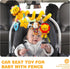 0-3-6-9-12 Tummy (07-Little Jollybaby Crib Stroller Car Seat Toys for Baby Months, Time Hanging Sensory Toys