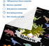 J&SBGFT 30"x40", Personalized Baby Blanket, Custom Name Blanket for Boys & Girls, Toddlers to Kids, Nursery Stroller