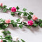 Aorvoras Dollhouse Vines - Miniature Rose Flower Vine for Fairy Garden Decoration (4PCS)
