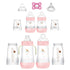 MAM Grow with Baby 15-Piece Gift Set, Essential Anti-Colic Bottles and Silicone Nipples for Newborn Girls