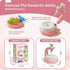Pistachio 4 5 6 7 8, 4 5 6 7 8 DIY Fabric Flower Bouquets Toys - Arts and Crafts for Kids Arts & Crafts Flower Making