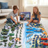 Playset Set 4-12 Army Men - Large Including Army Men Action Figures, Battle Mat, Army and Navy Weapon Gear Accessories
