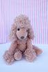 Mon Ami Designer Plush Poodle Dog Stuffed Animal – 13” Soft and Cuddly Toy for Kids