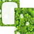 Bseiialft 52 28 Shamrock Clover Checkered St Patrick's Day Crib Sheets for Boys Girls Soft and Breathable Cotton Baby