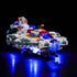 Upgraded LED Light Kit for Lego Ahsoka Ghost & Phantom II Building Set, Remote Version Compatible with Lego