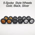 XYELKW 9 Set 1/64 1 64 3 3 1/64 Wheels for Trucks Wheels Off Road Simulation Custom Rubber Tires with Colors & Styles