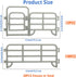 TOYMANY 20PCS Corral Fencing Panel Accessories Playset with 2 Gates for Barn Paddock Horse Stable