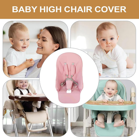 Generic Zero3, Baby High Chair Cover, Children's Dining Chair Leather Cushion, Baby Dining Chairs Cushion Cover, High