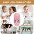 Generic Zero3, Baby High Chair Cover, Children's Dining Chair Leather Cushion, Baby Dining Chairs Cushion Cover, High