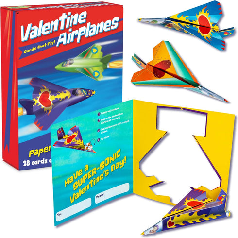 Peaceable Kingdom Valentine's Day Gift for Kids, Fun Party Favors for Classroom,