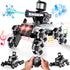 2.4GHZ 8-Wheel 9+ 3 4 5 6 7 8 2026 Godboat Robot Dog - Smart Toys for Kids with Music & LED Eyes, RC Car, Stunt