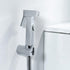 FINLIX Set, Handheld Sprayer Kit, Brass Toilet Handheld Bidet Cloth Diaper Sprayer Bidet Sprayer for Toilet with Leak