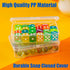 8 (8 JINUPHION Pcs Playing Card Case, Small Clear Box, Plastic Deck Box, Card Deck Holder, Game Card Storage Organizer