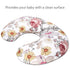 Charming Floral Slipcover for Nursing Pillow - Perfect for Baby Girls
