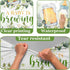 Gupesxu Decorations-3pcs Baby Brewing Shower A Baby is Brewing Tablecloth, Beer Feeding Bottle Baby Shower Table Covers