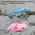 Soft Axolotl Plush Toy, 19 Inch Cute Salamander Stuffed Animal, Kawaii Plushie Gifts for Kids and Youth (Pink)