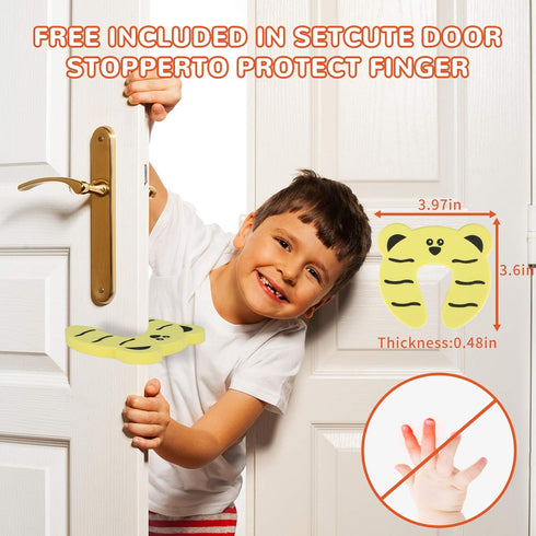 Baby Proofing Edge and Corner Guards, Heavy-Duty 3M Pre-Taped Furniture Bumper, Coffee Brown (6.5 Feet + 4 Corner)
