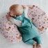 Cute Chicken Boho Floral Baby Nursing Pillow Covers for Boy Girl Chickens Flowers Leaves Nursery Slipcovers