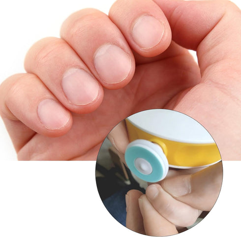 DYKKLKQ 6 Count Trimmer Set Electric Nails Pads for Baby Gentle Manicure Accessories Infant Nails Polishing Grinding