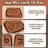 Magnetic Chess Game, Board Games for Kids & Adults, Ideal Family Game Night, Magnetic Chess Set for 2-4 Players