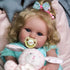 JIZHI Lifelike Reborn Baby Dolls - 20-Inch Realistic Newborn Adorable Playful Dolls with Feeding Kit & Gift Box