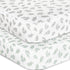 Crib Sheets Fitted for Boys and Girls, 2 Pack Crib Sheet Fits