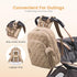 Backpack,Puffer Backpack LOVEVOOK Diaper Bag Quilted Baby Diaper Bag with Insulated Pockets,Travel Diaper for Boys