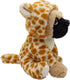 Cute Pug Dog Stuffed Animal | Brown Panther Plush Toy in Leopard Costume, 12 Inch Soft Pug Toy for Kids