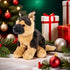16 German Shepherd Stuffed Animal, Soft Realistic Dog Plush Toy for Boy and Girls, Huggable and Washable Non-Shedding
