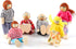 5 Set 6 40 Dollhouse Furniture Accessories Wooden Bathroom/Living Room/Dining Room/Bedroom/Kitchen House Family Doll