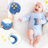Hooku 0-6 6-12 Silicone Teething Toys for Babies Months, Teethers for Babies Months, Remote Teether for Baby, Sensory