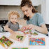 Wooden Puzzles Toys for Kids Ages 3-5 - Set of 4 Packs with 20-Piece Farm Animal Theme Jigsaw Puzzles
