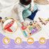 1 2 3 4 Potatomato Montessori Busy Board - Wooden Sensory Toys for Toddlers for Years -Activity Board Toys for Fine