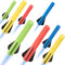 Stomp Rocket Jr Rocket Refills, 8 Multi-Color Rockets - Replacement Rockets for