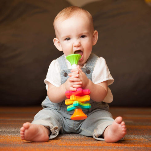 Fat Brain Toys Colorful Minispinny for Kids