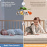 NICEMER 12 Baby Crib Mobile - Jungle Animal Mobile for Crib Nursery Musical Mobile Gender Neutral for Boys and Girls