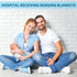 Remerry 8 30 40 Inch 100% Pcs Receiving Blanket, x Hospital Blankets Cotton Flannel Soft Warm Swaddle Coverings