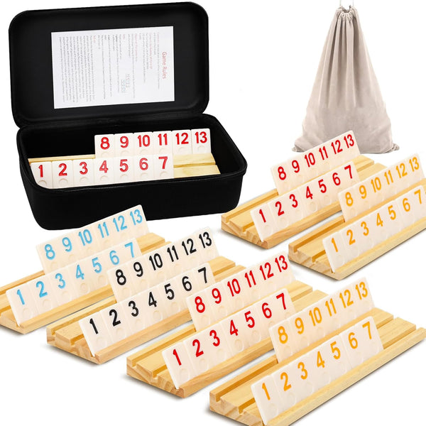 2-6 Players Rummy Game Gifts, Easter Gifts/Easter Basket Stuffers for Adults, Rummy